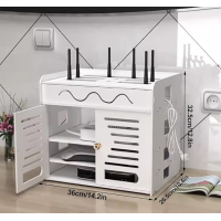 Рафт за рутер, скриващ кабели Рафт за рутер, скриващ кабели